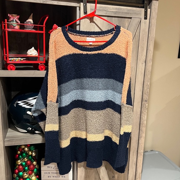 Wonderly striped oversized sweater - Picture 2 of 8